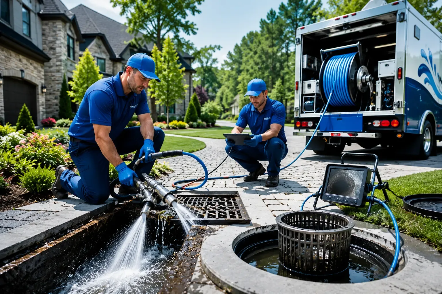 Local outdoor drain cleaning professionals in Chester, PA